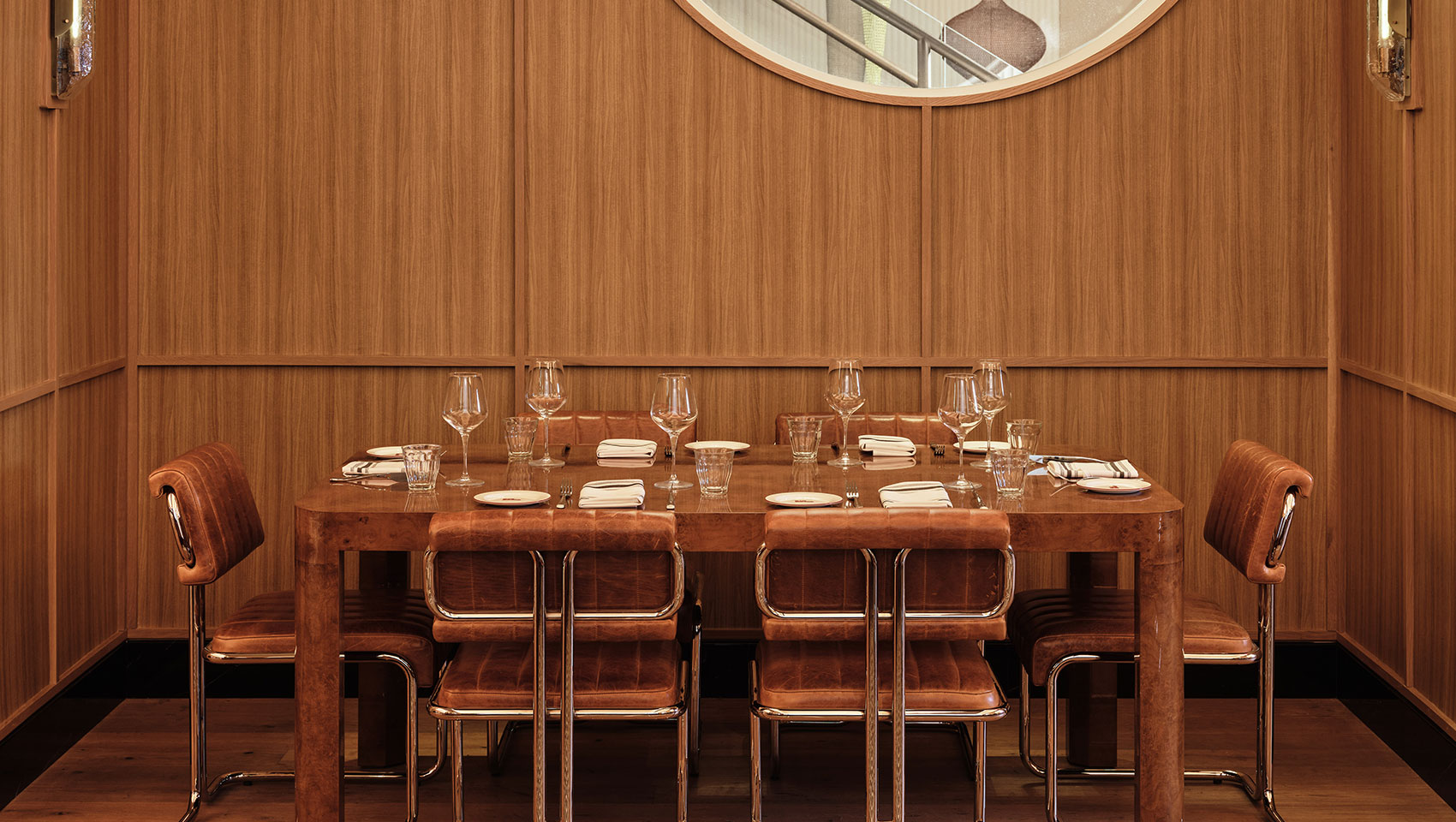 private dining table at Kimpton Era Hotel