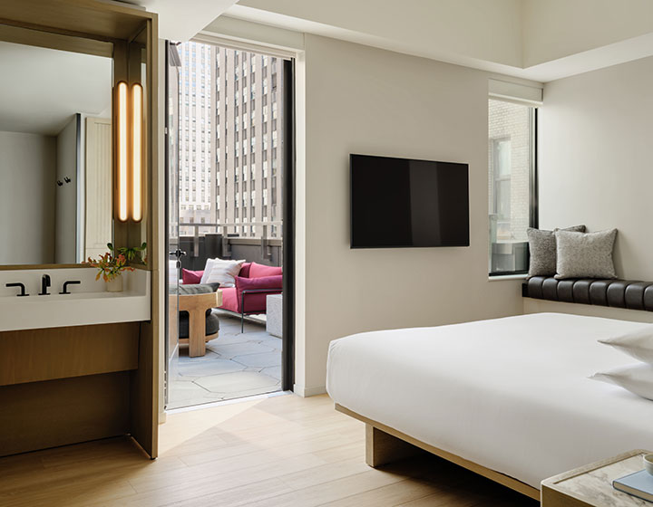 kimpton guestroom with terrace